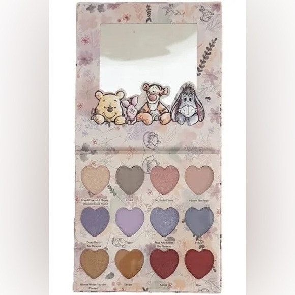 Disney Winnie The Pooh x Taste Beauty Shimmery Pastel Eyeshadow Palette. NIB. - Picture 2 of 5